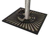 ASF 317 recycled cast iron tree grille (removable inner) - on this page