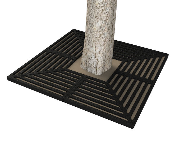 ASF 320 recycled cast iron tree grille