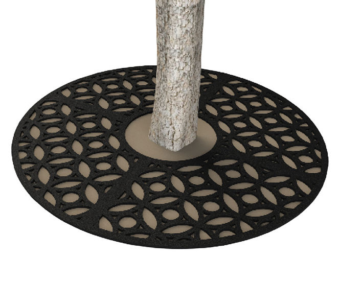 ASF 323 recycled cast iron tree grille