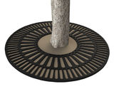 ASF 325 recycled cast iron circular tree grille - on this page