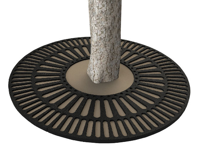 ASF 325 recycled cast iron circular tree grille