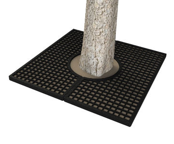 ASF 330 recycled cast iron tree grille