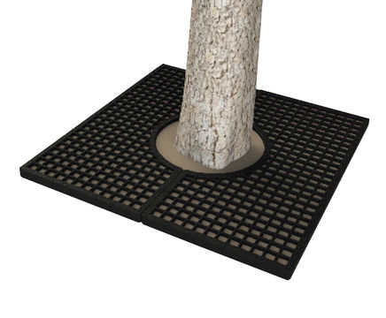 ASF 330 recycled cast iron tree grille