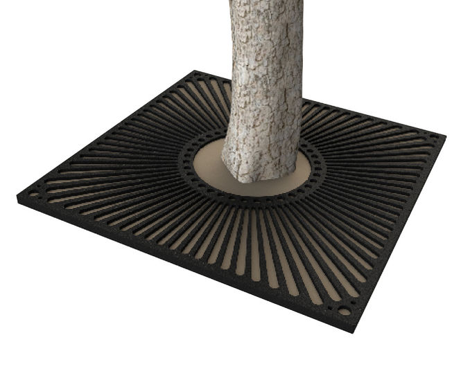 ASF 332 recycled cast iron tree grille