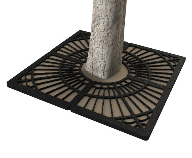 ASF 340 recycled cast iron tree grille