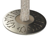 ASF Branch round stainless steel tree grille - on this page