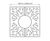 ASF Branch square stainless steel tree grille 1
