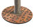 ASF Cubes round corten tree grille 0