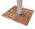ASF Cubes square corten steel tree grille 0