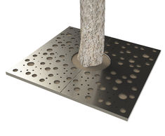 ASF Planet square stainless steel tree grille