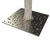 ASF Planet square stainless steel tree grille 0