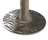 ASF Rivulet round stainless steel tree grille - on this page