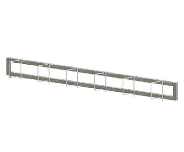 ASF 9013 R6 steel cycle rack