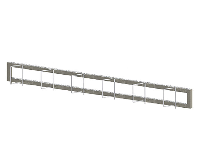 ASF 9013 R6 steel cycle rack