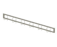 ASF 8013 R6 wall-mounted cycle rack