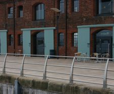 ASF stainless steel post and rail system