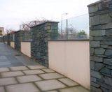 Glass balustrade for outside area at Bradford Library - on this page