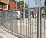 ASF 5008 stainless steel pedestrian guardrail - Swansea