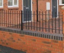 ASF Manor steel railings