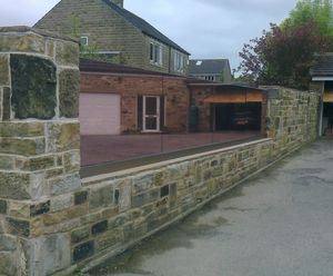 ASF Max channel fixed glass balustrade