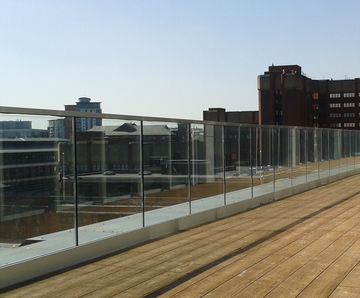ASF Channel Fixed Glass Balustrade - Pro Fix