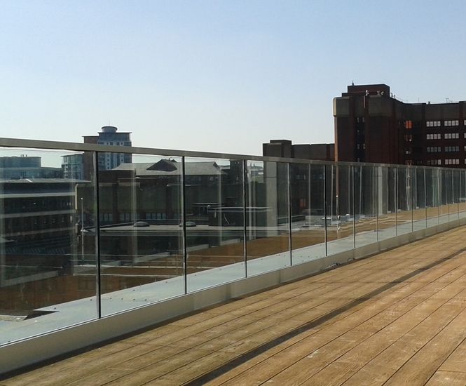 ASF Channel Fixed Glass Balustrade - Pro Fix