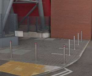 ASF Boston load-bearing trough bollard