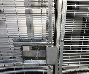 ASF Secured by Design (SBD) mesh cage fencing and gates