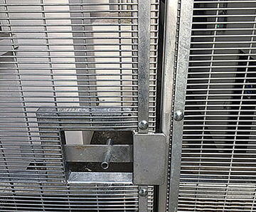 ASF Secured by Design (SBD) mesh cage fencing and gates