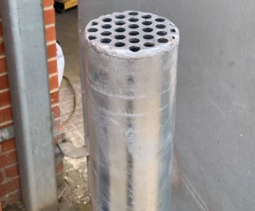 ASF Utility gas vent stack utilitarian breathing bollard