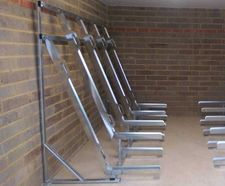 ASF semi-vertical cycle rack