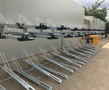 ASF Double Stacker cycle rack