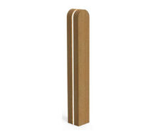 ASF IC Sway illuminated larch bollard