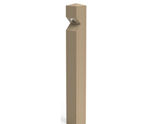 ASF IC Stratton Eco softwood illuminated bollard