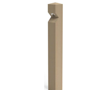 ASF IC Stratton Eco softwood illuminated bollard