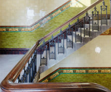 Refurbishment of cast iron balustrade, Hanover Buildings