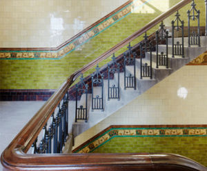Refurbishment of cast iron balustrade, Hanover Buildings