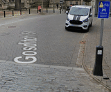 Cast iron bollards and posts - Cirencester market place - on this page