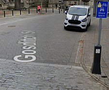 Cast iron bollards and posts - Cirencester market place