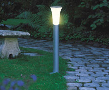 Alpha Cone aluminium illuminated bollard