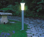 Alpha Cone aluminium illuminated bollard