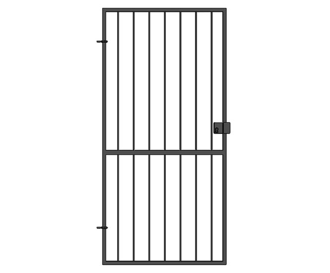ASF wall-mounted security gate