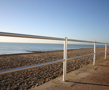 ASF Bexhill 2-rail aluminium post and rail system