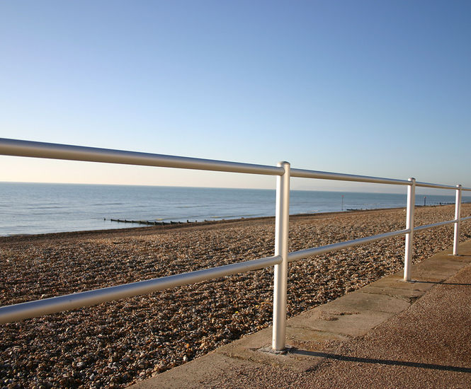ASF Bexhill 2-rail aluminium post and rail system