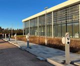 ASF electric car charging bollards - on this page