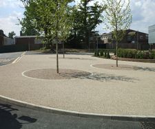 DekorGrip Tree Surrounds - resin bound tree pit system