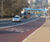 Busy road bridge renewed with resin bound surface 0