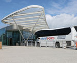 Resin bound surfacing for busy transport interchange