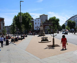 DekorGrip resin bound surfacing - Mornington Crescent