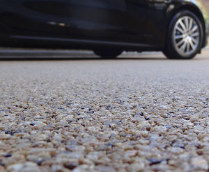 DekorGrip resin bound surfacing - Maserati dealership